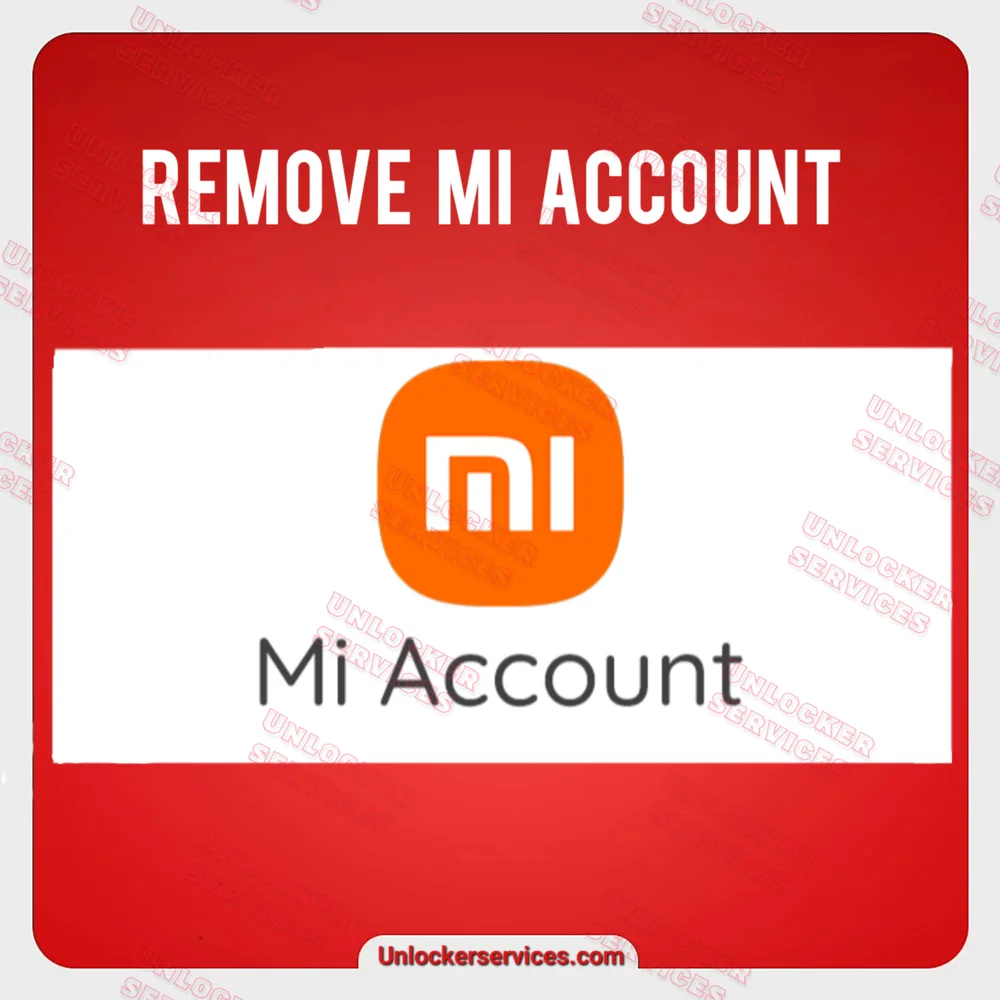 remove mi account