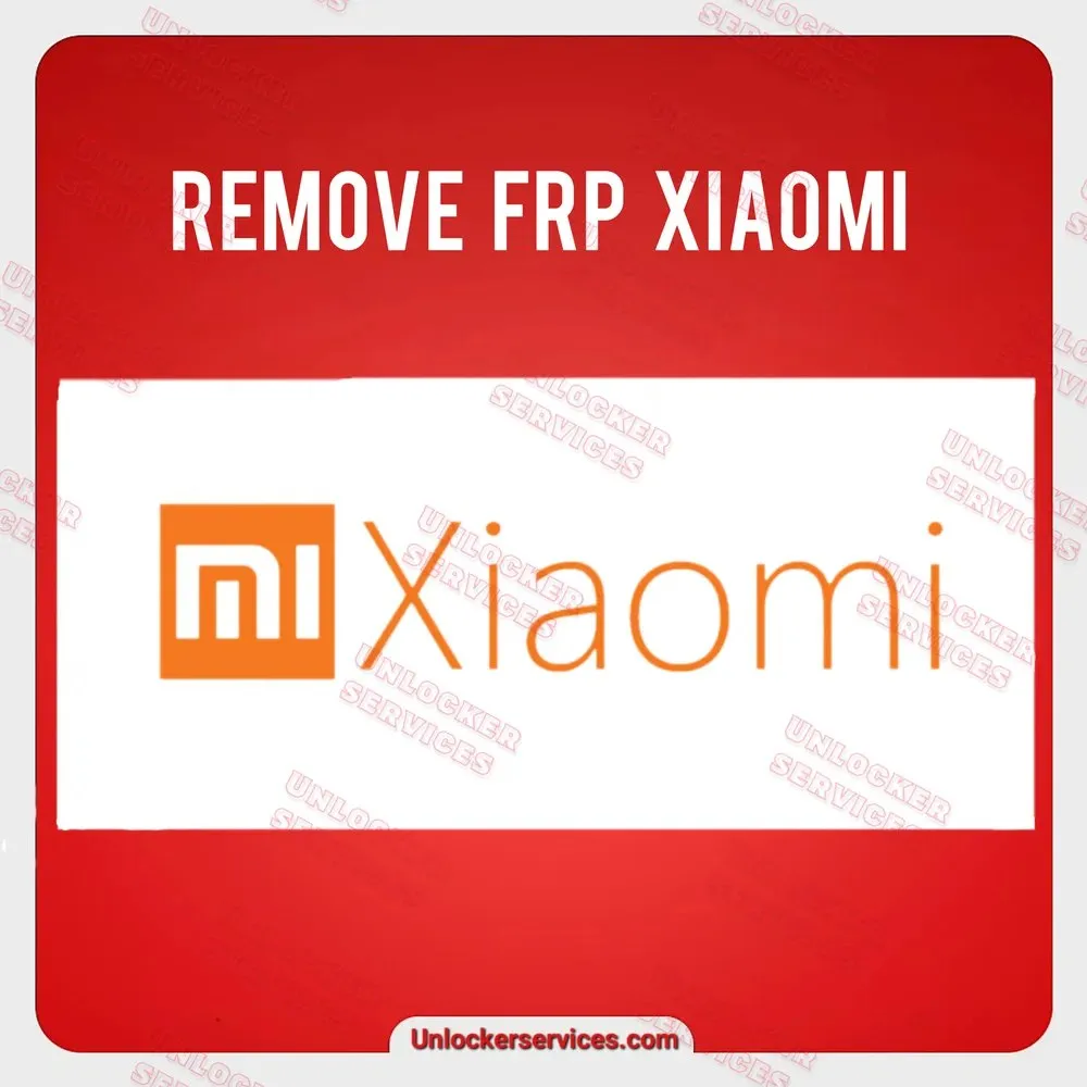 سرویس حذف FRP Xiaomi