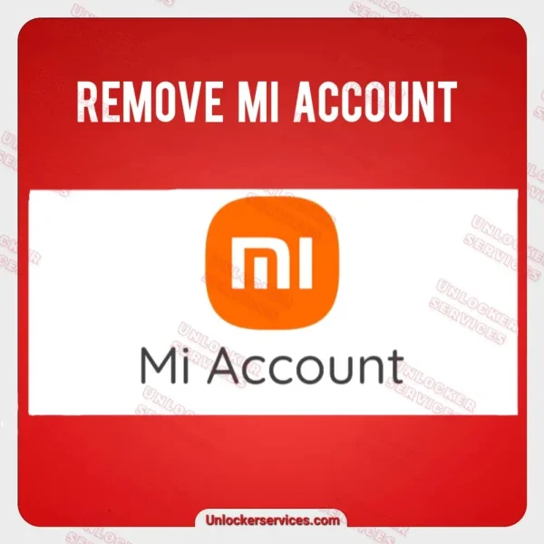 سرویس حذف MI Account 