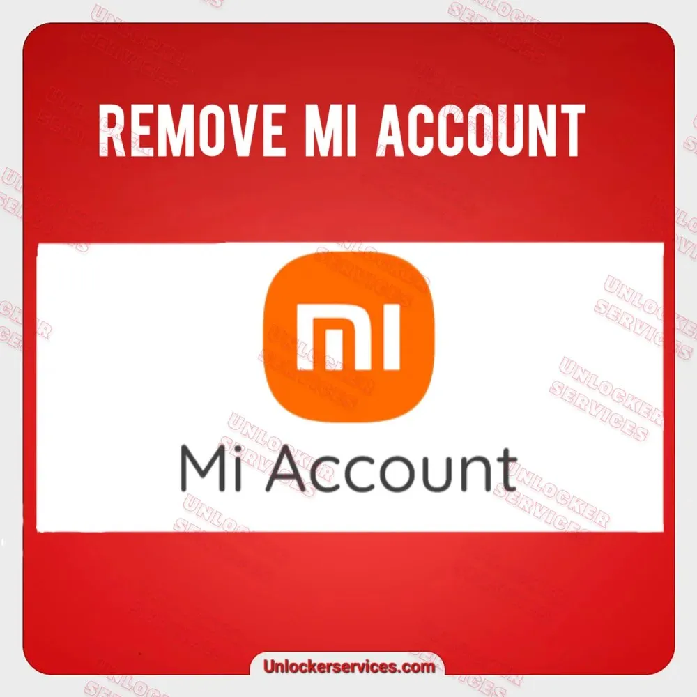 سرویس حذف MI Account 