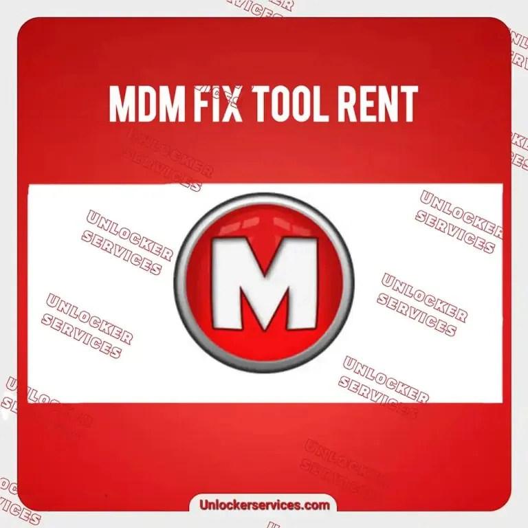 MDM Fix Tool Rent 1000x1000(Unlockerservices.com) اجاره MDM Fix Tool